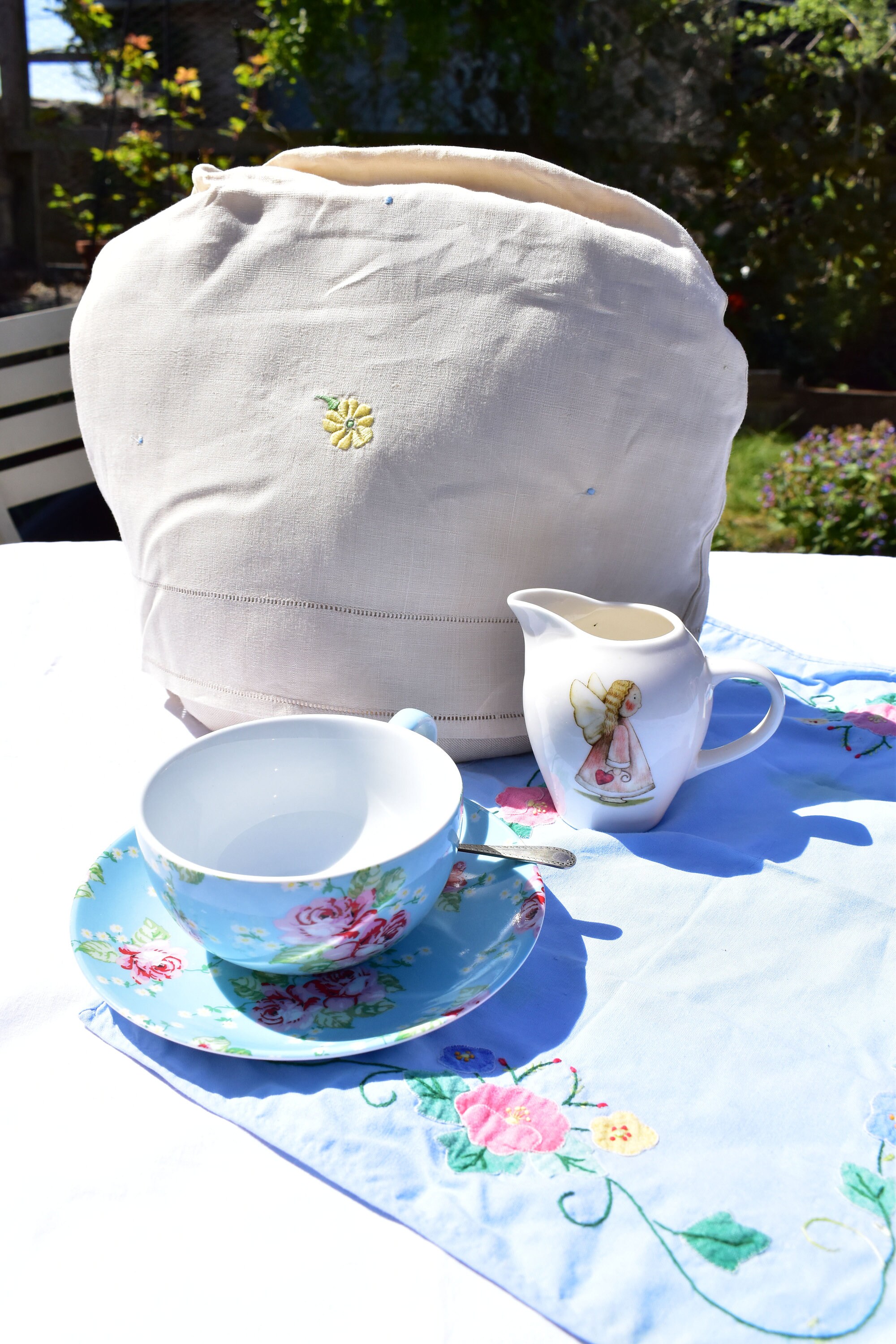 Large well insulated Old Bleach tea cosy New unused boxed Etsy