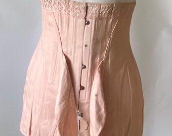 Vintage girdle corset NWT's  30's 40's body shaping skirt suspenders boned