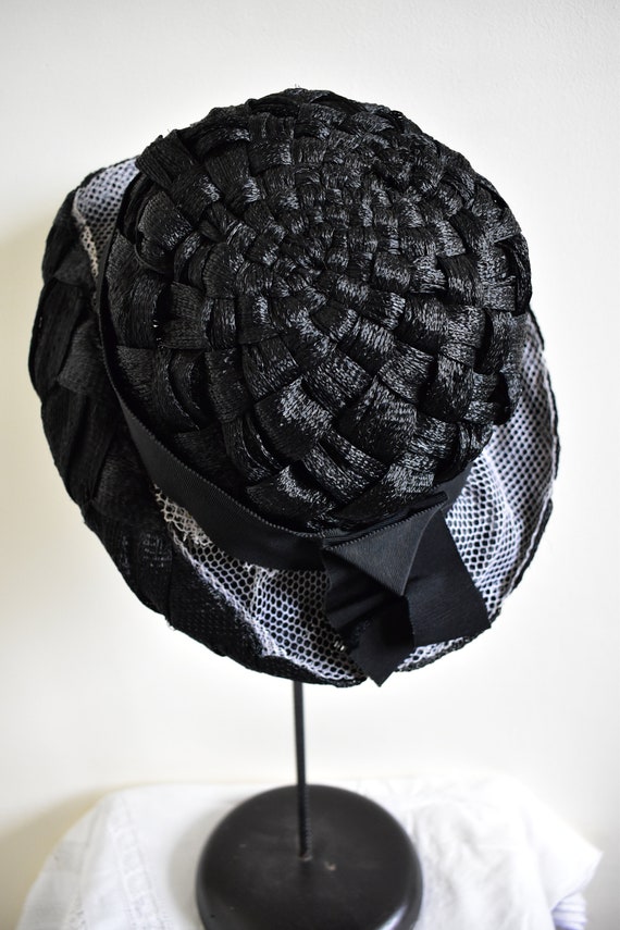 Vintage 60's jeanne piere vintage hat 30's style … - image 5