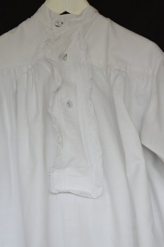 Childs Victorian cotton lace nightgown nightdress… - image 3
