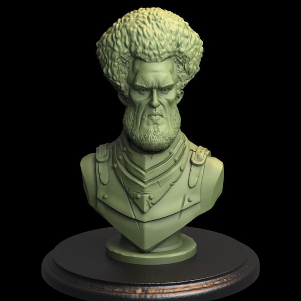 Mighty Knight Potion Maker Portrait Bust Miniature | Potion Maker | Human| 3D Print | Table Top Role Playing | Dungeons and Dragons | MEME