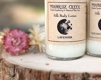 Silky Body Lotion: Squalane, Coconut Oil, and Essential Oils
