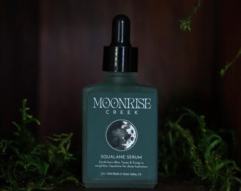 Squalane Facial Serum • Blue Tansy & Fungi Balancing Treatment