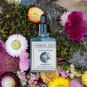 Squalane Facial Serum • Remedy • Fungi + Extracts + Blue Tansy + Rich Botanicals