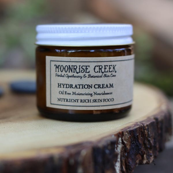 Hydration Cream • Oil Free Moisturizing Nourishment • Nutrient Rich Skin Food