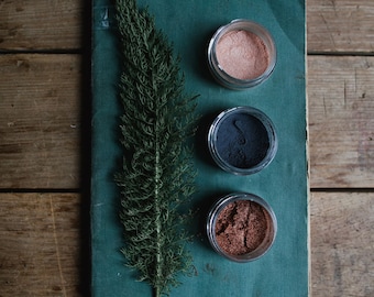 Mineral Eye Shadows • Loose Powder • Earth Mineral Cosmetics • Planet Wise + All Natural + Vegan