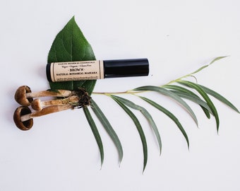 Natural Mascara • Botanical Blend • Black or Brown • Earth Mineral Cosmetics • Vegan + Organic + Gluten Free + Cruelty Free