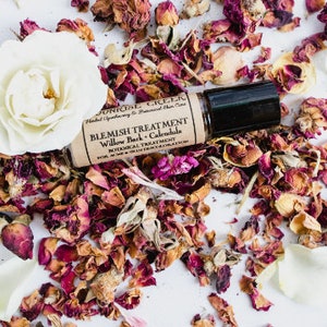 Blemish Treatment • Willow Bark + Calendula • Botanical Treatment for Skin