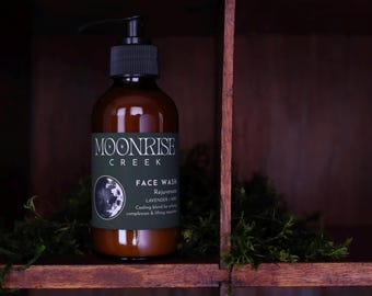 Rejuvenating Face Wash • Peppermint & Lavender Cooling Blend