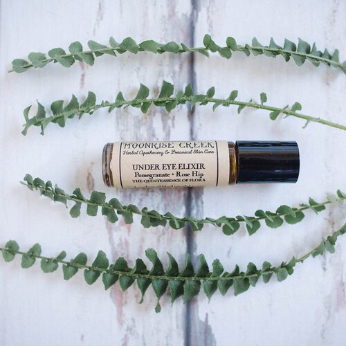 Under Eye Elixir Pomegranate Rose Hip the Quintessence Etsy