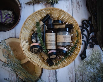 Restorative Face Astringent • Pore Tightening Tonic for Oily Problematic Skin • Sage + Tea Tree + Peppermint + Fir Needle