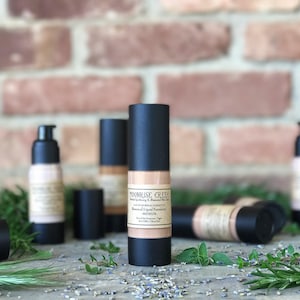 Vloeibare foundation Botanische mix Natuurlijke bescherming tegen de zon Minerale cosmetica van de aarde Veganistisch Biologisch Dierproefvrij GMO-vrij GF afbeelding 1