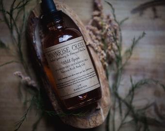 Wild Spirit Nutrient Rich Body Oil • Wildflowers + Nourishing Oils + Quality Essential Oils • Vegan + Organic + Gluten Free