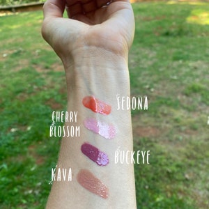 Tinted Lip Gloss Botanicals Vegan Organic Gluten Free GMO Free image 4