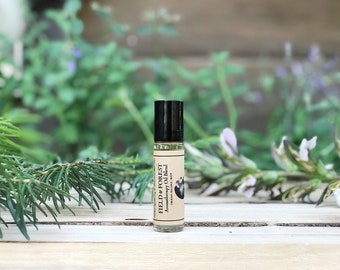 FIELD & FOREST • Aromatherapy Roll On Blend • Ground + Balance + Root  • Earthy + Floral Blend