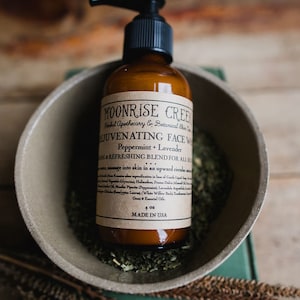 Peppermint Lavender Face Wash: Cooling Rejuvenating Blend
