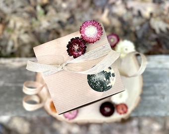 Soap Box Gift Set • Four Bar Soaps + Eco Friendly Soap Lift