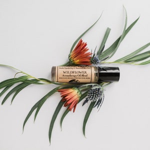 WILDFLOWER • Aromatherapy Roll On Blend • Burst Into Bloom & Nurture Your Senses • Floral + Soothing + Fresh + Clean