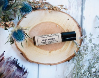 DIRTY HIPPIE • Aromatherapy Roll On Blend • Spread The Love + Smell Like The Earth + Just 'Be" • Rich + Earthy + Woodsy