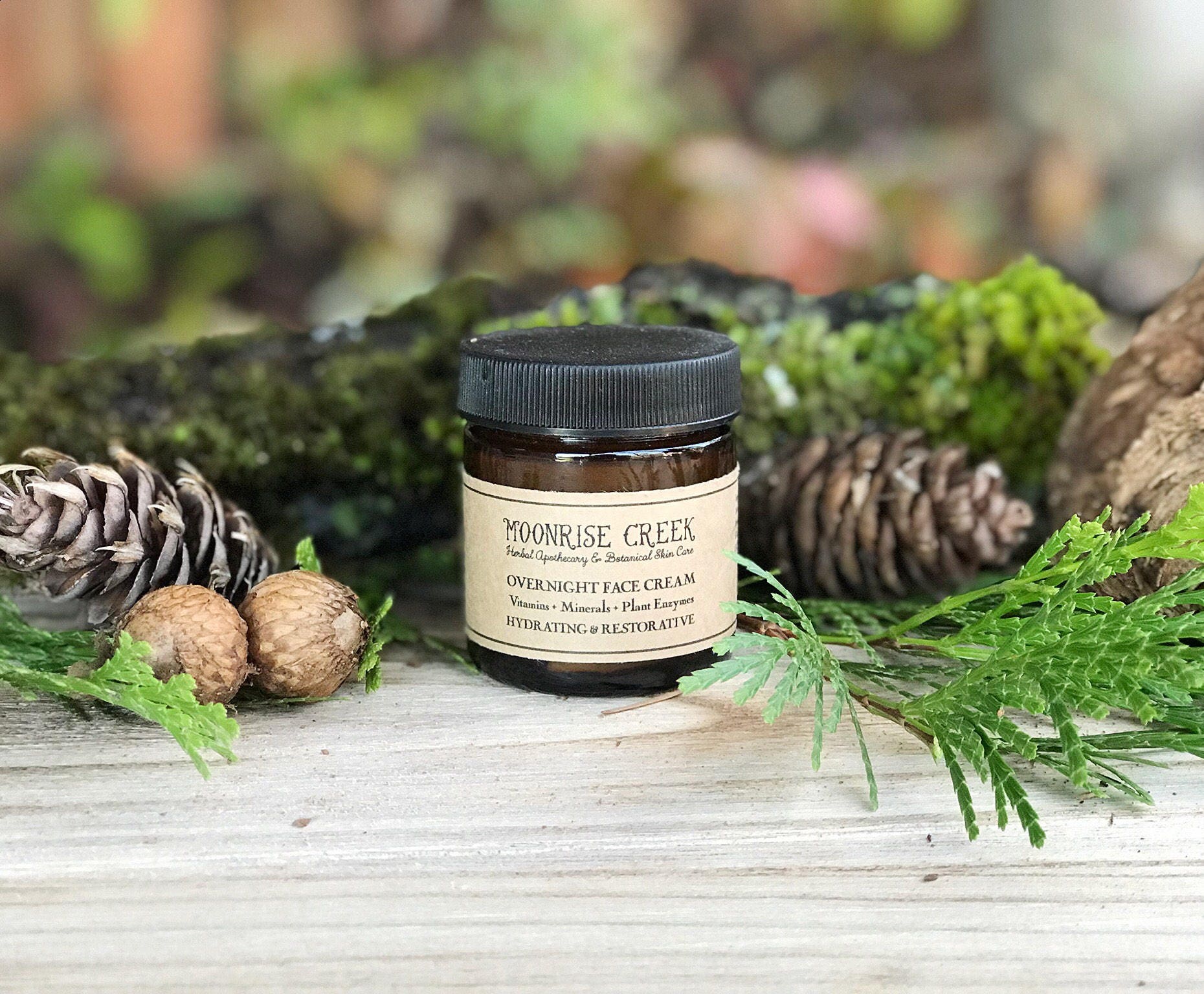 Overnight Face Cream Vitamins Minerals Plant Enzymes Etsy