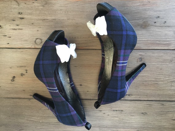 tartan wedding shoes