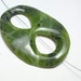 Extra Large Nephrite Jade Bead - Canadian Jade Bead - dark green Jade Bead - large Jade Bead - XXL Bead
