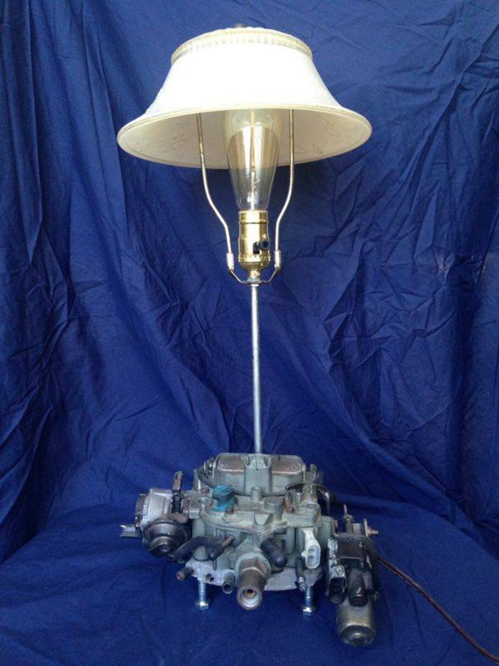 Handcrafted Carburetor Lamp 23 H Etsy