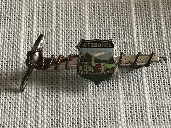 Vintage Kitzbuhel Austria Ice pick Pin-Brooch - image 1