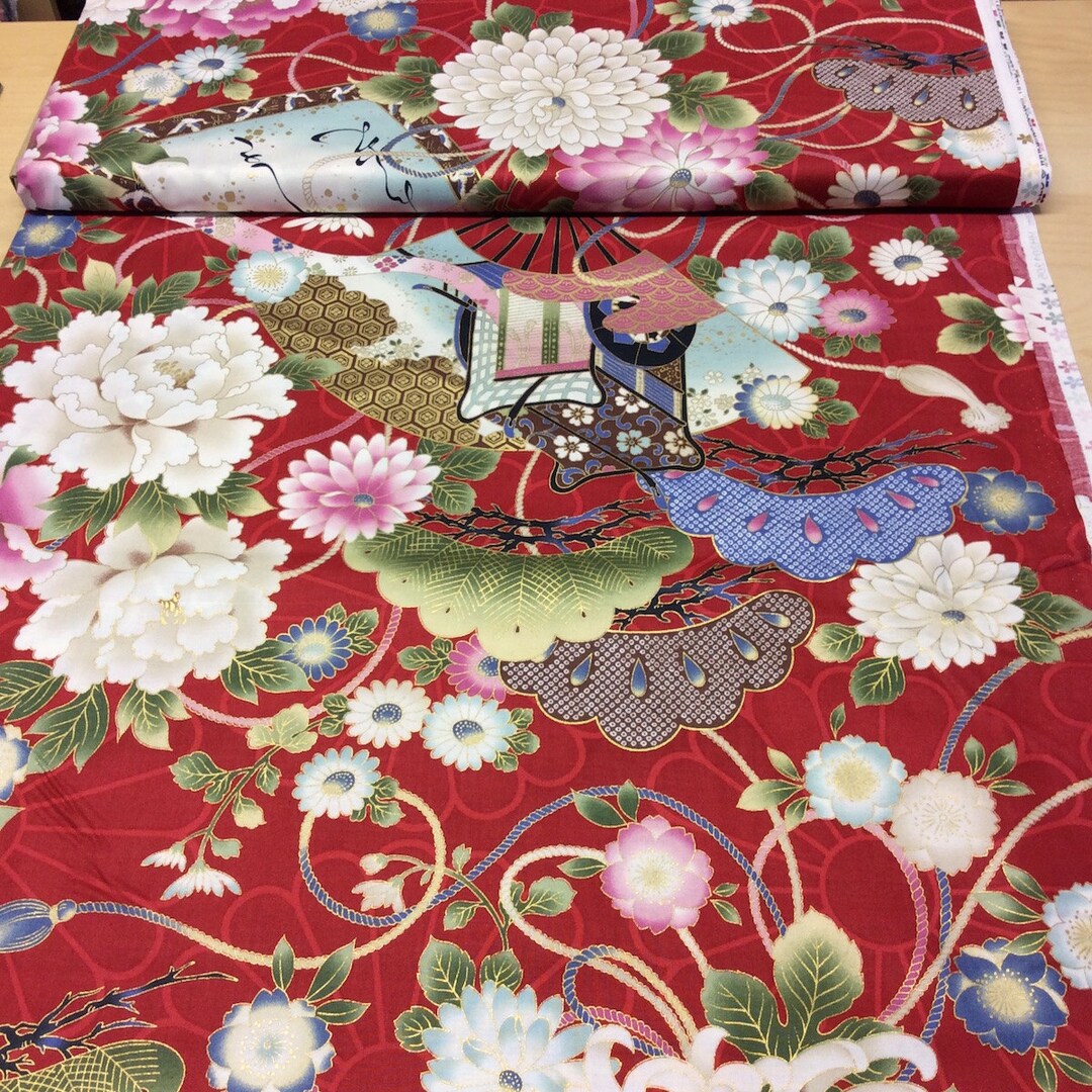 Japanese Patchwork Quilting Fabric Hanabi by Hana QH Textiles HH201205