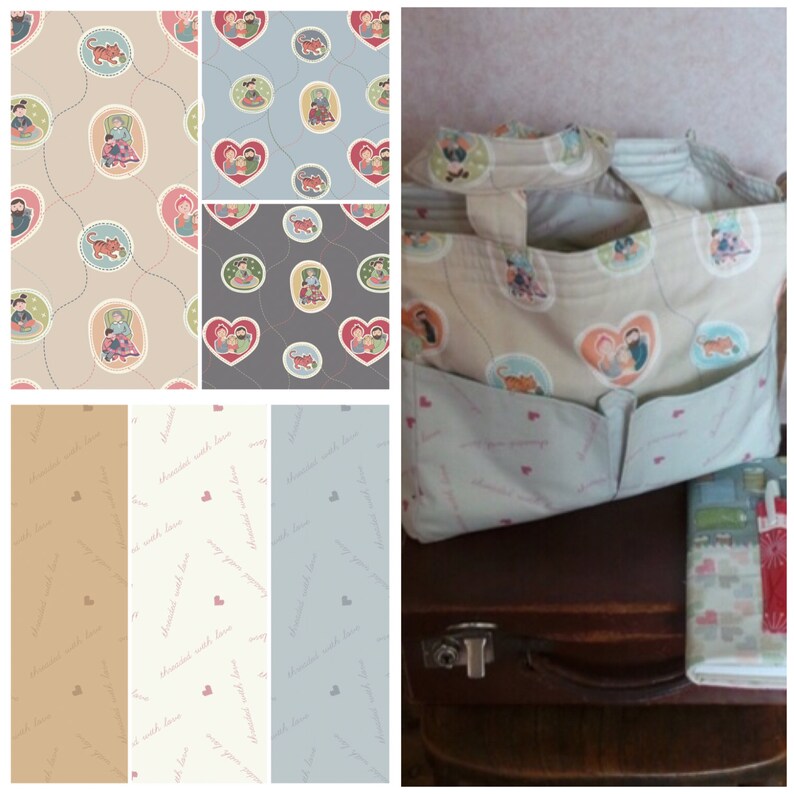 Lewis & Irene Threaded with Love Patchwork Quilting Fabric Etsy