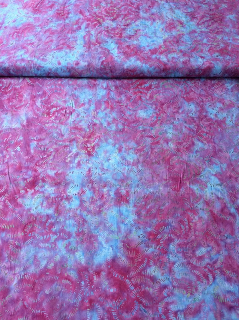 Hand Dyed Island Batik IB70 S3 patchwork & quilting fabric image 1
