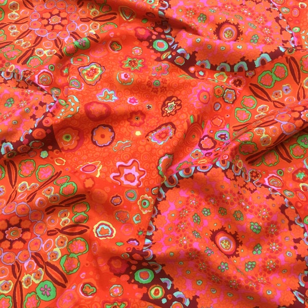 Millefiore Tomato Red PWGP92 Kaffe Fassett Collective Classics Free Spirit Fabric