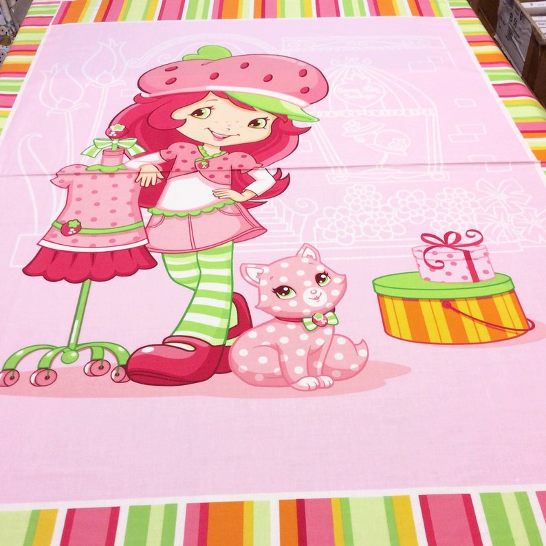 Strawberry Shortcake Panel 23552 SPX Patchwork Quilting Fabric Etsy