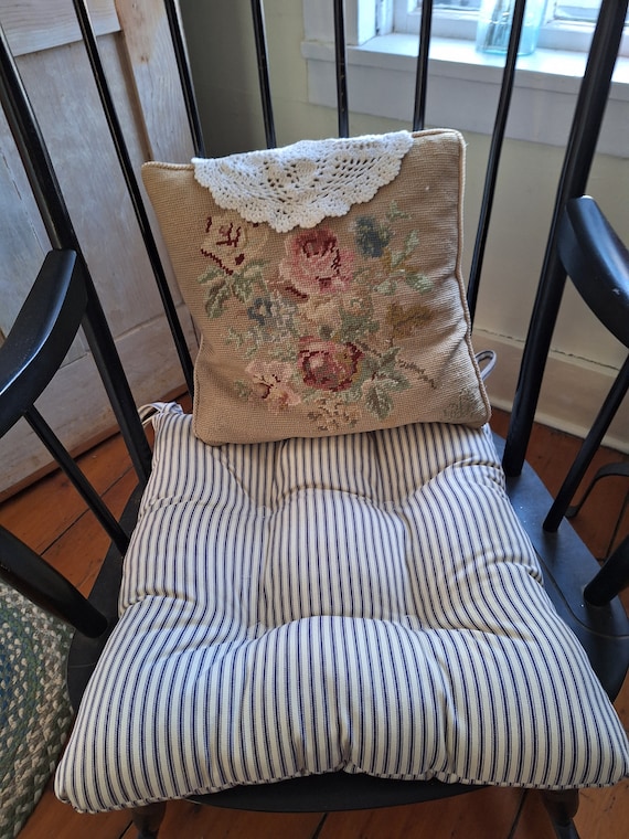 Country kitchen chair cushions sale