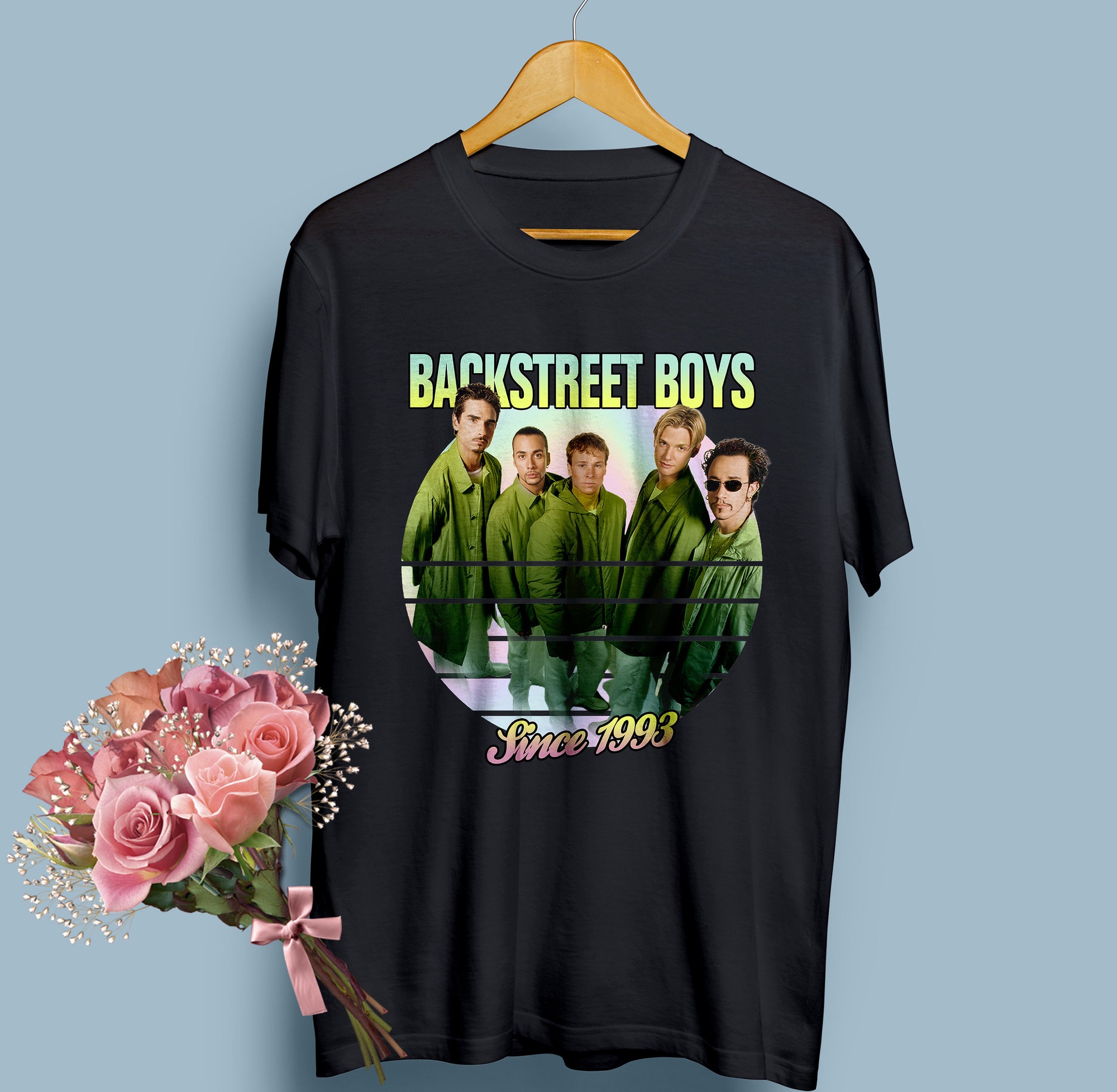 Discover Backstreet Boy, Pop Music BSB Rock T-Shirt