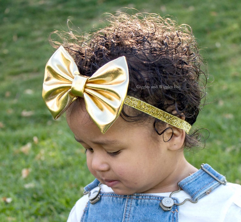 newborn clothing baby shower gift Black and gold baby bloomer set custom bloomers baby girl diaper cover polka dots baby girl headband