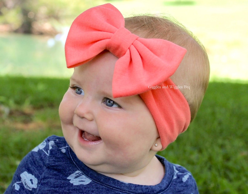 pink bow hair bows for babies baby girl headwrap Baby headbands hair bands Baby bow headband set 25 colors infant headbands