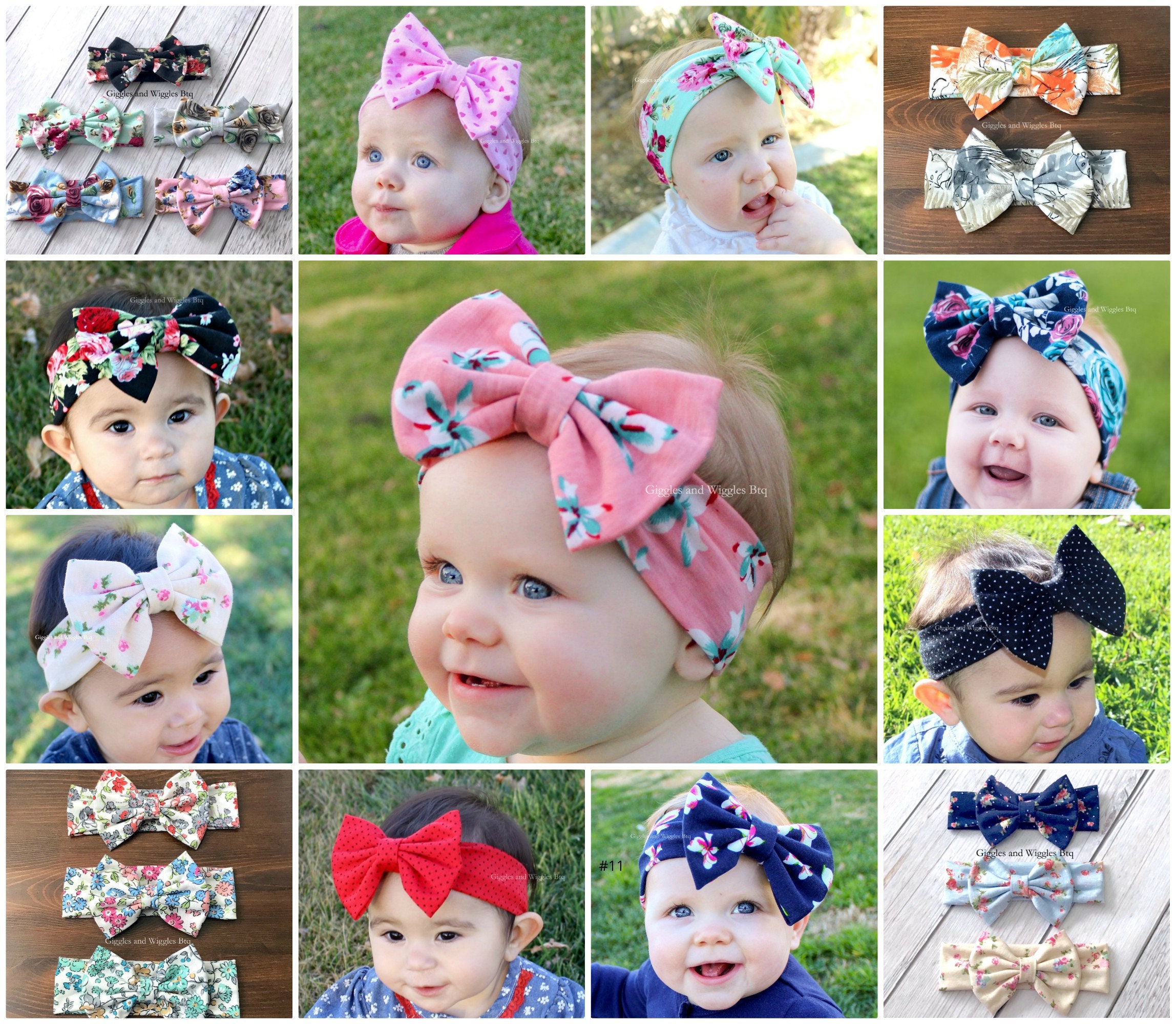 baby girl head wraps