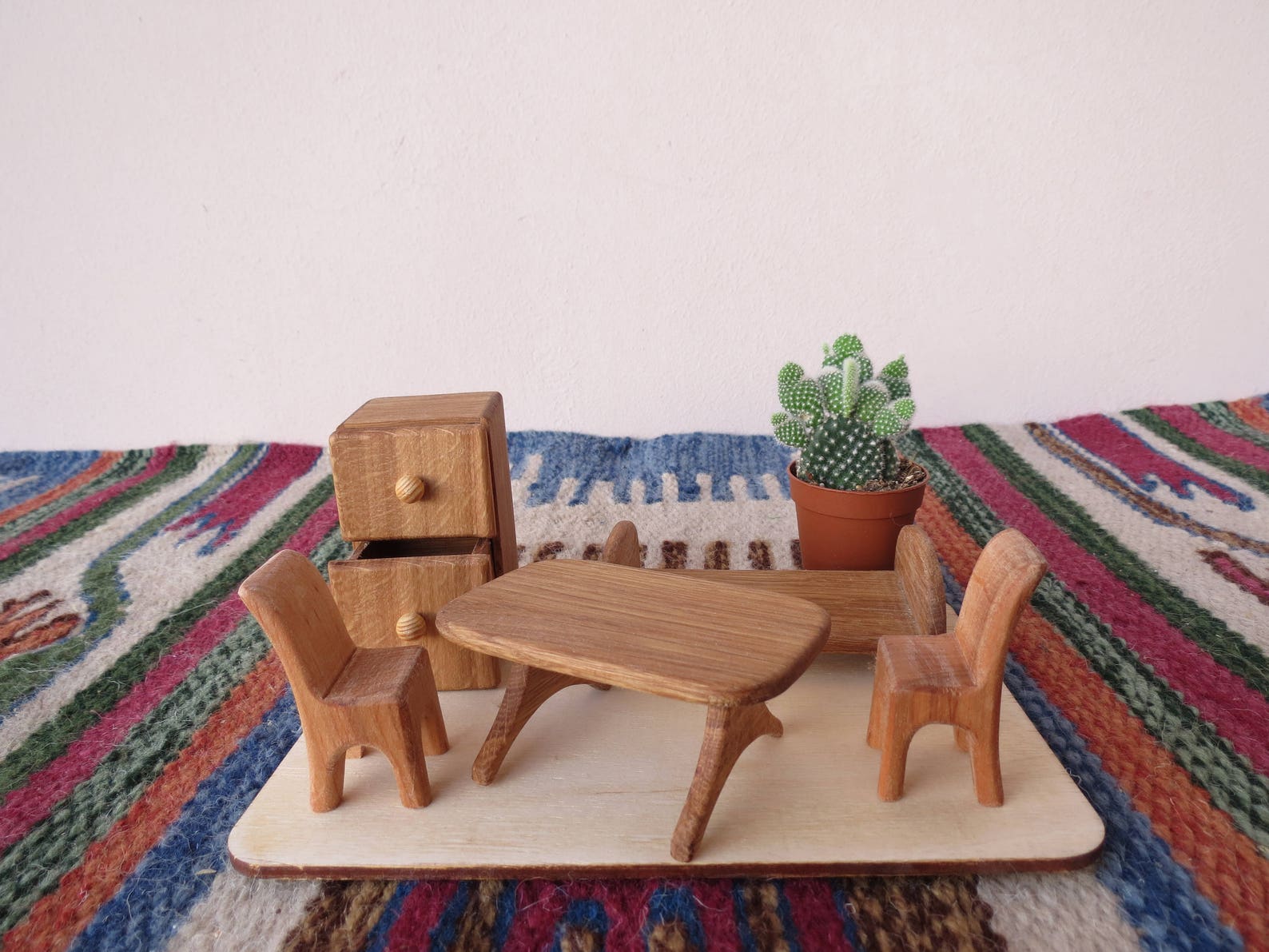 Handmade Miniature Wooden Furniture for Forest Dollhouse Etsy