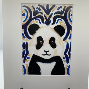 Panda in Blue