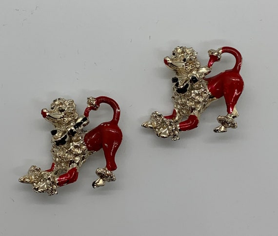Poodle Pins, 1950s, Set of Two - image 8