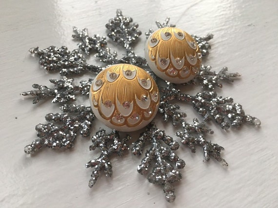 1950s Vintage Earrings - image 1