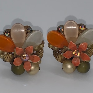 Vintage Floral Earrings