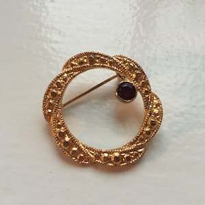 Vintage Circle Pin