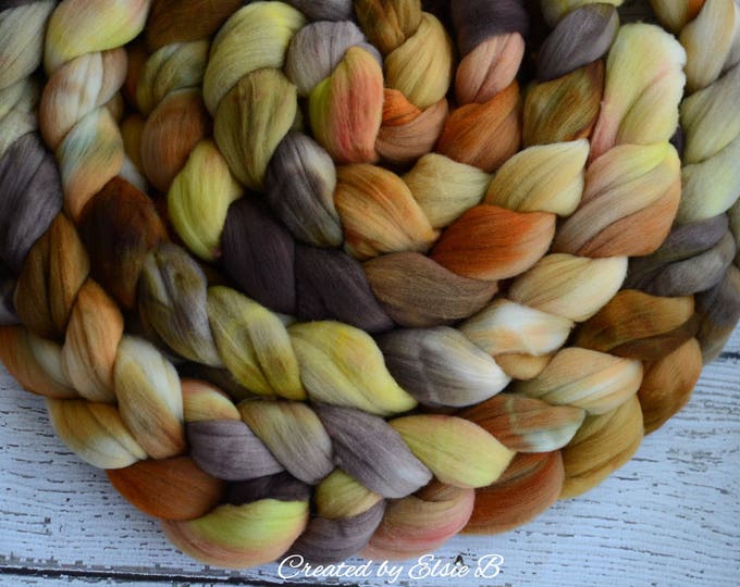 Rambouillet 'fox Run' 4 Oz Wool Roving by the Pound Etsy