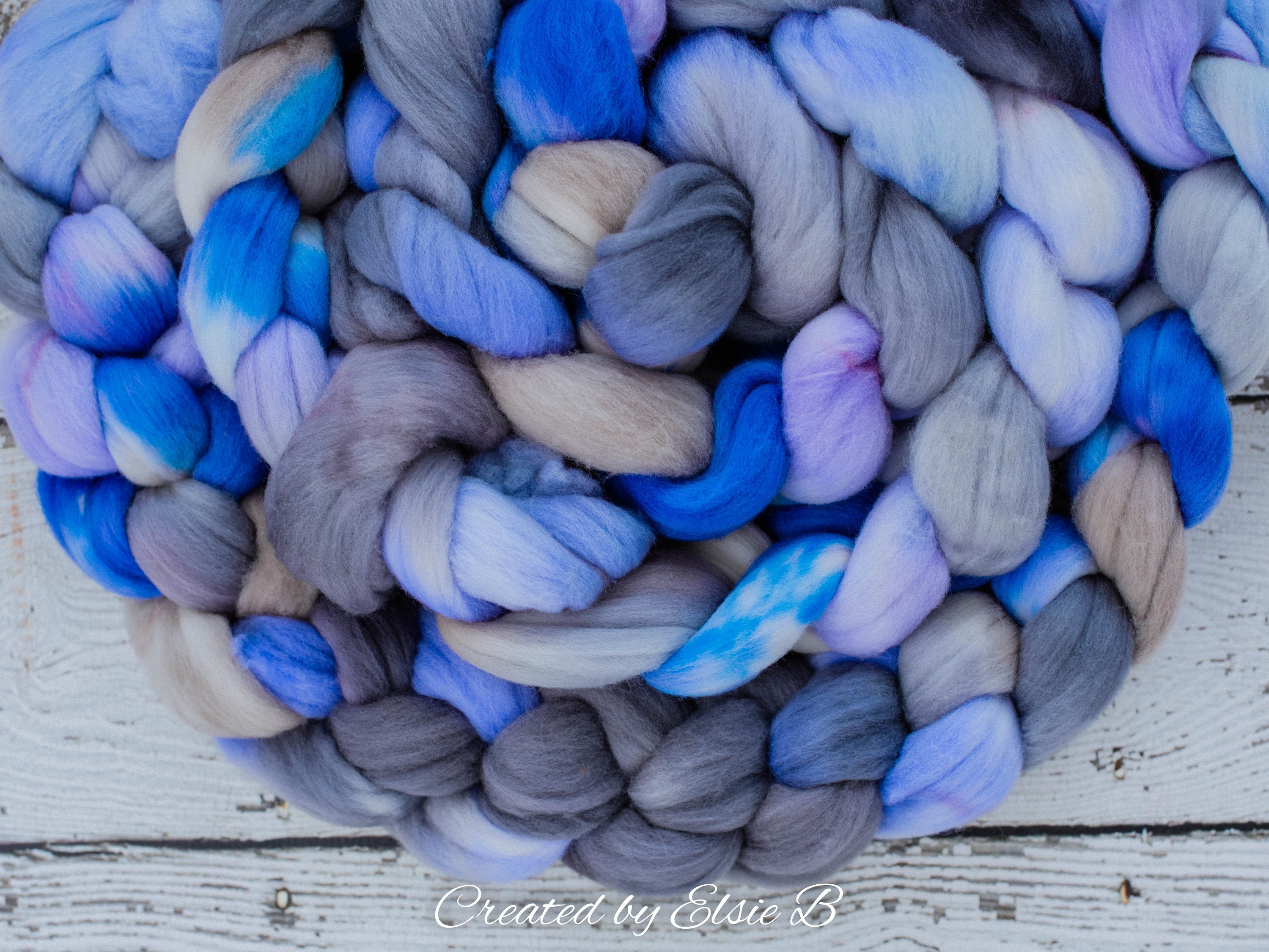 Yarn Place Tencel Top Fiber Combed Spin Roving 8 oz 