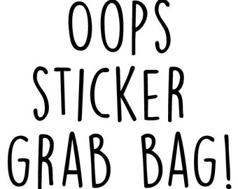 10 sheets oops and discontinued sticker grab bag; planner stickers; Sticker Pack; Filofaxing; Erin Condren; Cute Stickers;Hobonichi Stickers