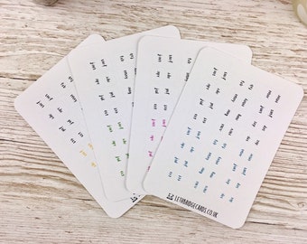 monthly tabs etsy