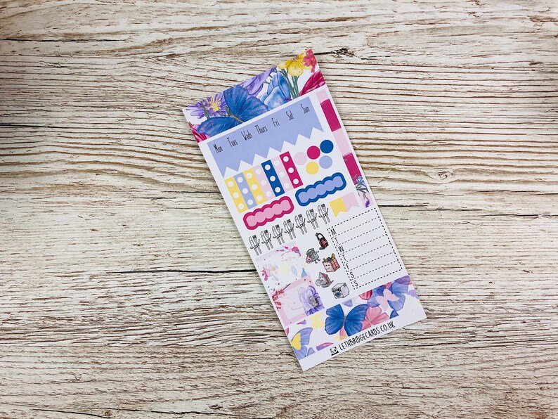 February Hobonichi Sticker Kit Hobonichi Weeks Kits Hobonich Etsy UK