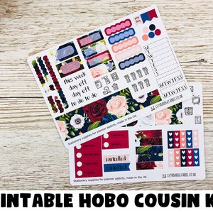 Printable Hobonichi Cousin Monthly Planner Stickers - Greenhouse – Virgo  and Paper